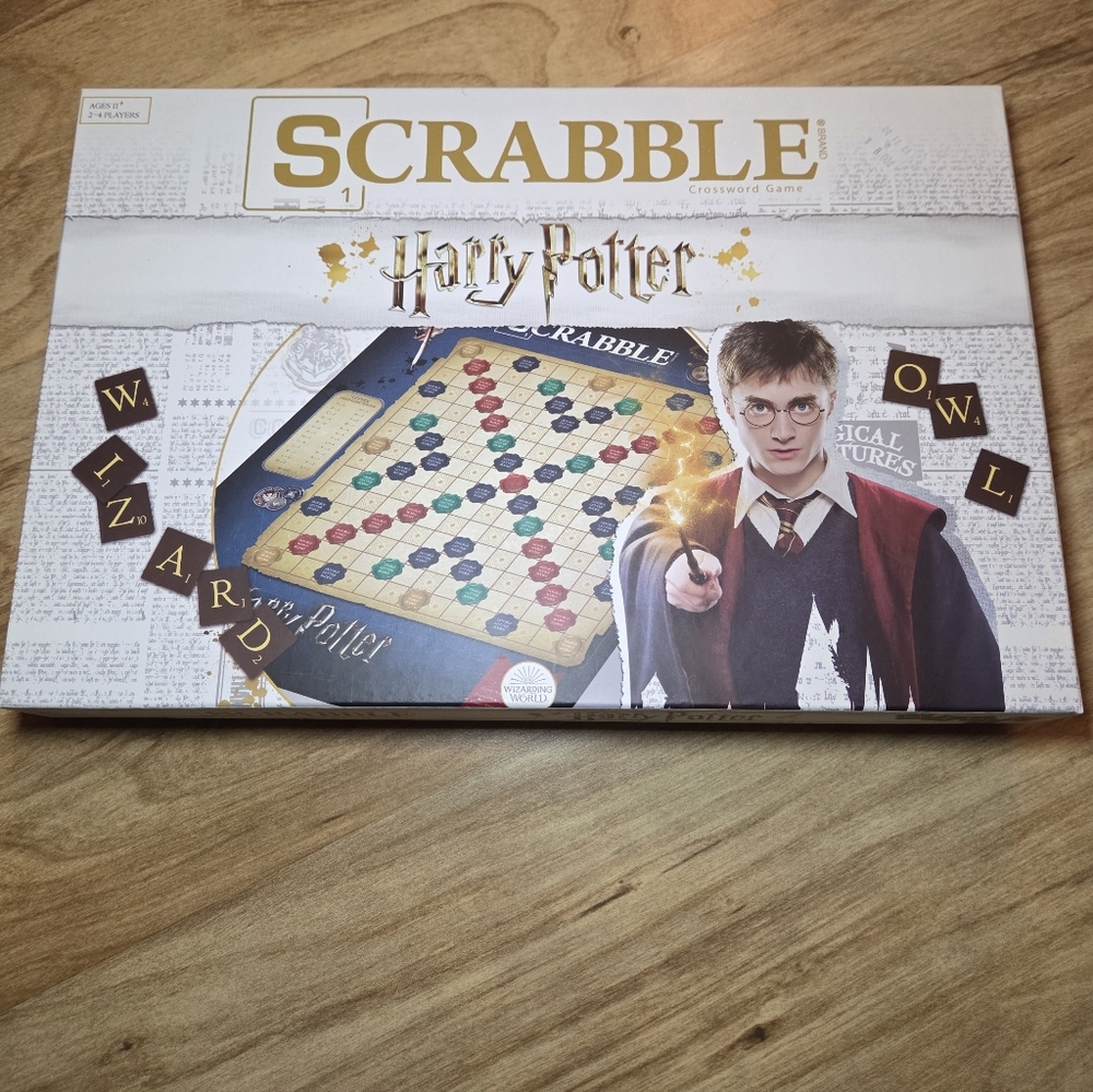 Harry Potter Scrabble Board Game - Multicolor